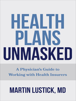 cover image of Health Plans Unmasked